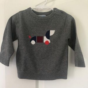 Jacadi baby boy sweater 18m